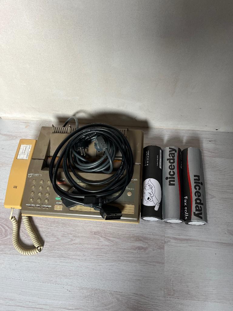 KPN fax, Ophalen, Gebruikt, Fax