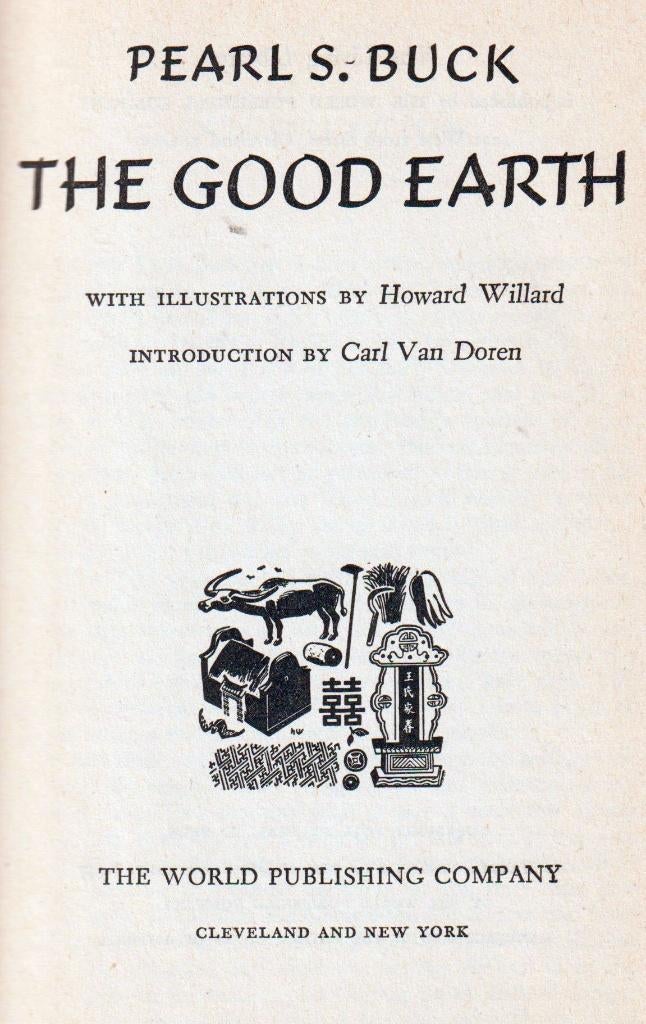 Buck, Pearl S. - The Good Earth (1947), Ophalen of Verzenden
