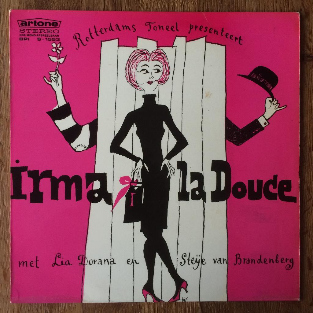 Rotterdam Toneel Irma La Douce LP Musical Tom Disseveld 60s, Cd's en Dvd's, Vinyl | Nederlandstalig, Ophalen of Verzenden, Gebruikt