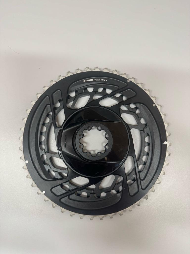 Sram Force AXS D2 48/35 Kettingblad 12 Speed Zwart, Crankstel of Pedalen, CHICAGO, IL, UNITED STATES, Sram, Ophalen of Verzenden