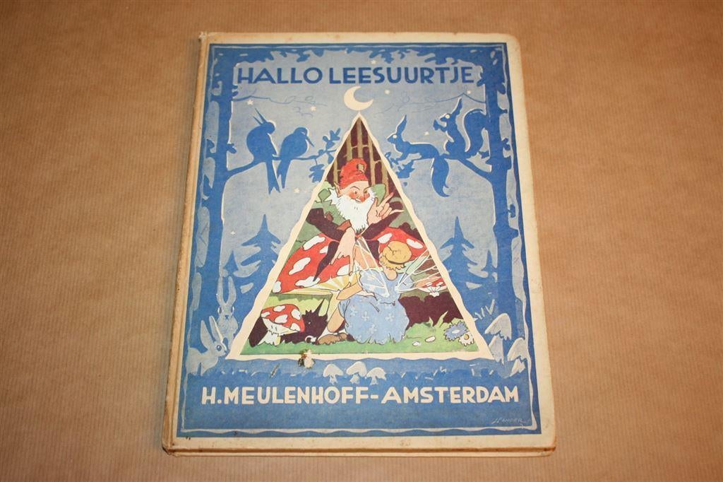Hallo, leesuurtje - Meulenhoff 1937 - Freddy Langeler, Ophalen of Verzenden, Gelezen