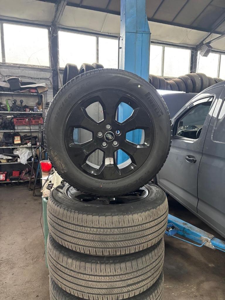 Defender 20" Gloss Black Velgen 5st, Gebruikt, 255 mm, Velg(en), Ophalen of Verzenden