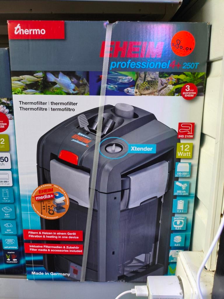 Eheim professionel 4+250t is met verwarming er in, Ophalen of Verzenden