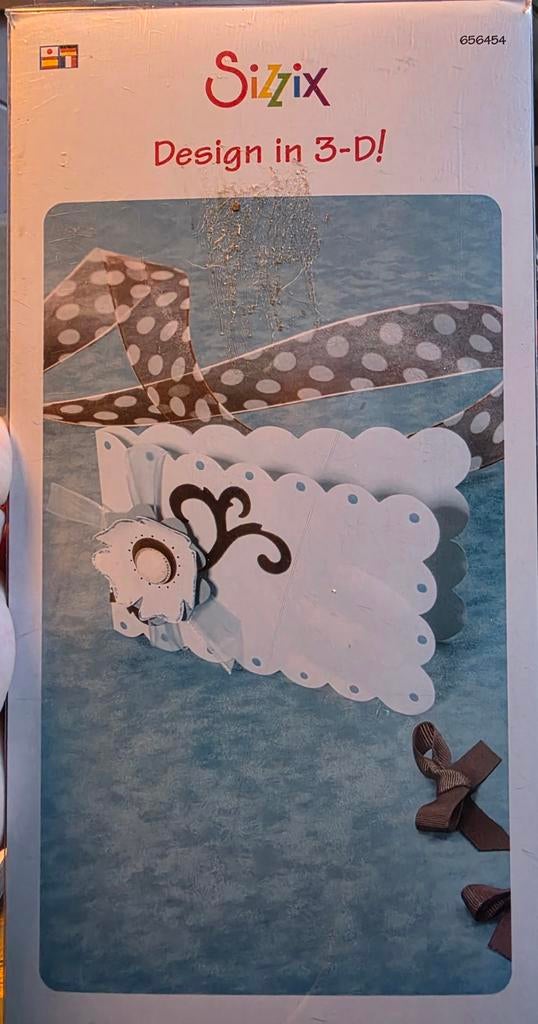 Stans mal sizzix Card Scallop #3 (656454), Ophalen of Verzenden, Nieuw