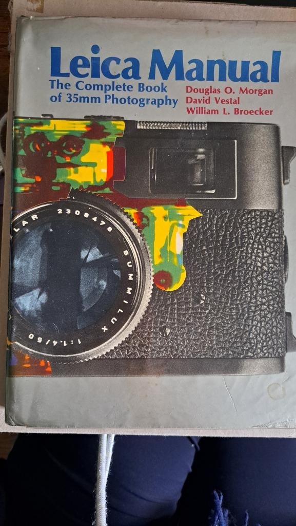Leica Manual - Complete 35mm Fotografie Boek, Boeken, Ophalen of Verzenden, Gelezen, Camera's, Douglas O. Morgan, David Vestal, William L. Broecker