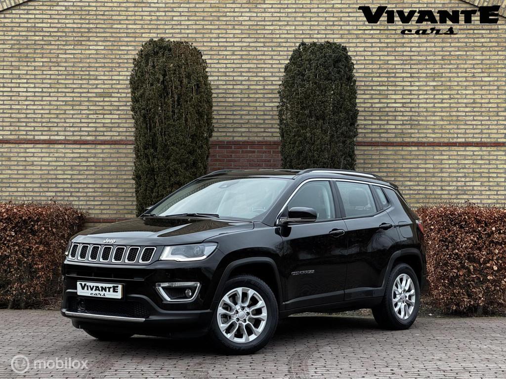 Jeep Compass 4xe 190 Plug-in Hybrid Electric Limited Busines, Automaat, Euro 6, Met garantie (alle), Zwart