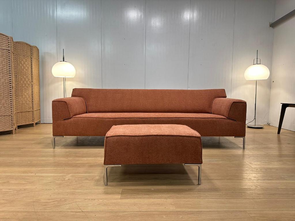 NIEUW geherstoffeerd Design on Stock Bloq 4-zits + hocker