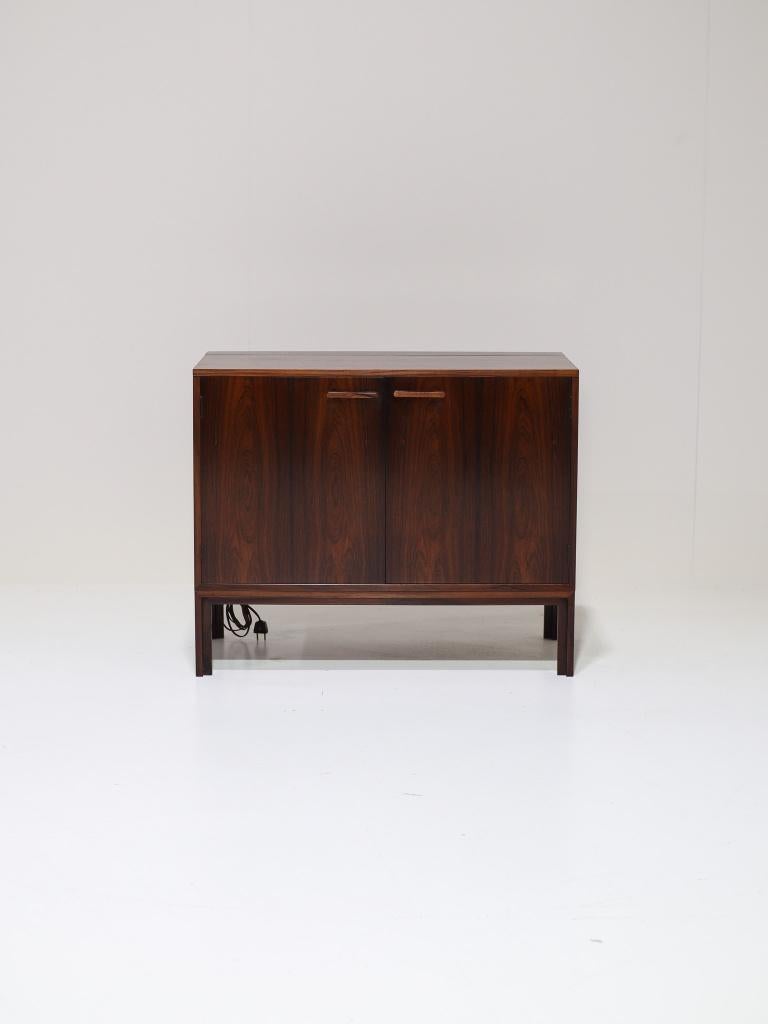 Kai Kristiansen bar kast palissander Deens 1960s, Huis en Inrichting, Kasten | Overige, Ophalen, -, -, Zo goed als nieuw