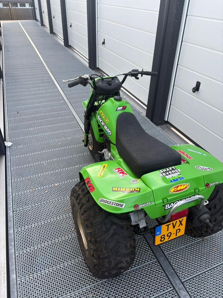 KAWASAKI KLT 185 TRIKE LANDBOUWKENTEKEN ( quad, honda atc yz, 185 cc
