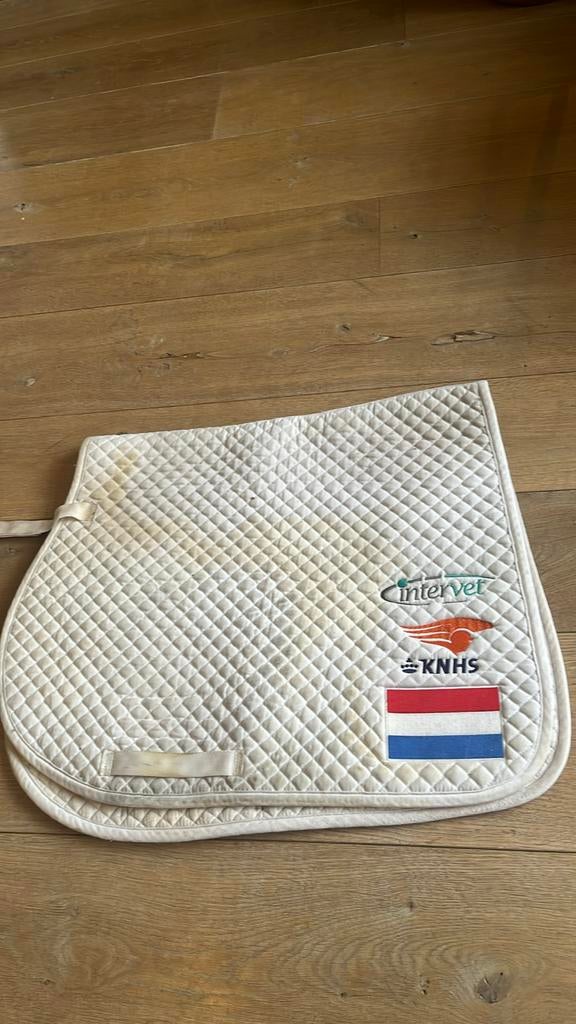 Wit dekje paard mt Full GRATIS, Ophalen of Verzenden, Gebruikt