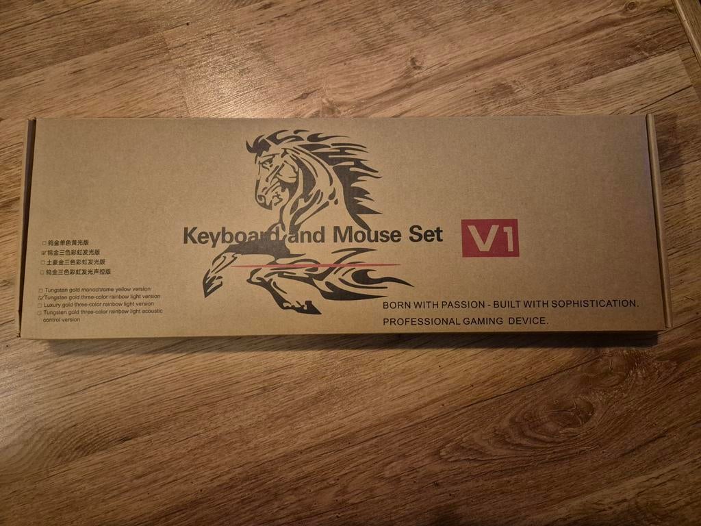 Tavaro gaming keyboard, Ophalen, Gaming toetsenbord, Nieuw, Qwerty