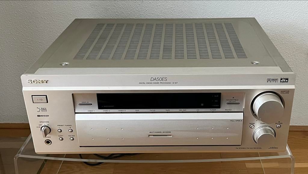 Sony STR-DA50ES Surround Sound Receiver, Ophalen, Gebruikt, 60 tot 120 watt, Sony