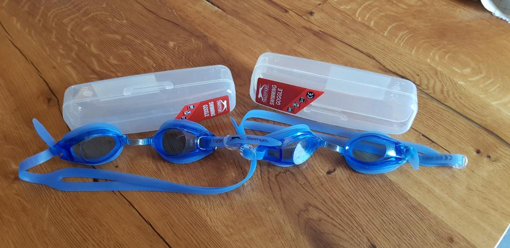 2x duikbril "Slazenger", Ophalen of Verzenden, Gebruikt, Duikbril of Snorkel