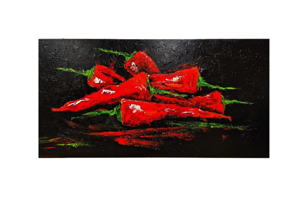Schilderij “Sweet Palermo” kunst Ilona Hendriks, Ophalen