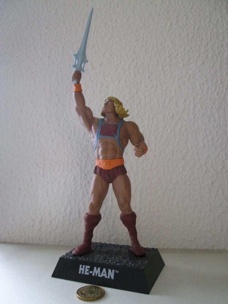 Masters of the Universe He-Man (Mattel) replica beeld heman, Verzamelen, Verzenden, Zo goed als nieuw