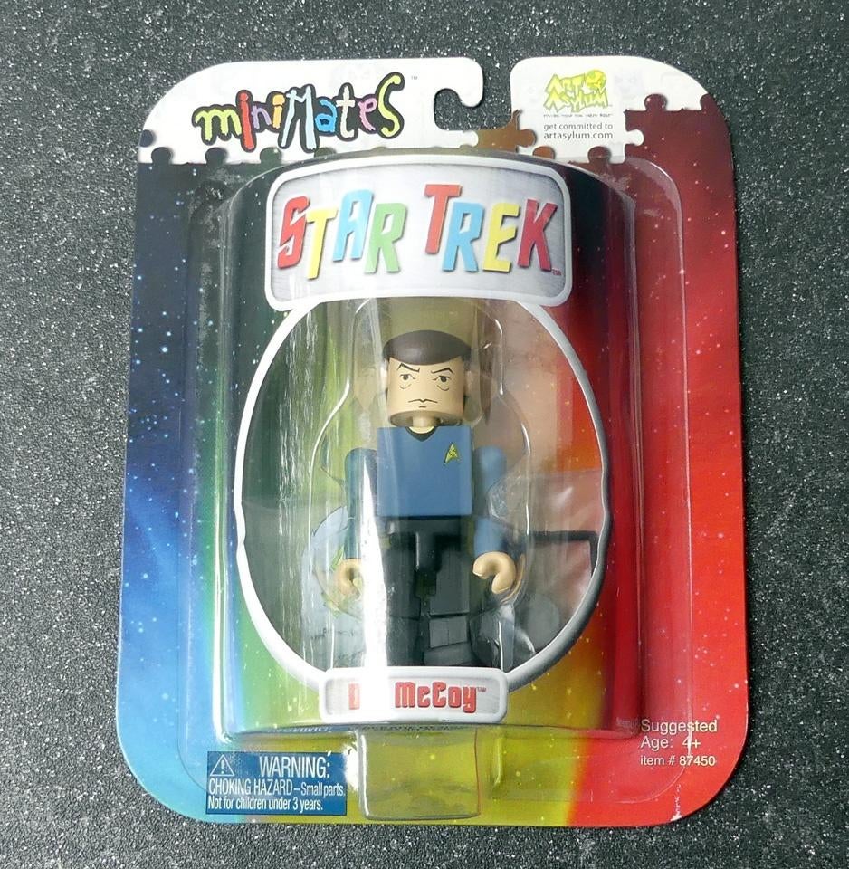 Star Trek minimates Dr. McCoy Bones figuurtje series 1 NIEUW, Ophalen of Verzenden, Nieuw, Tv, Actiefiguur of Pop