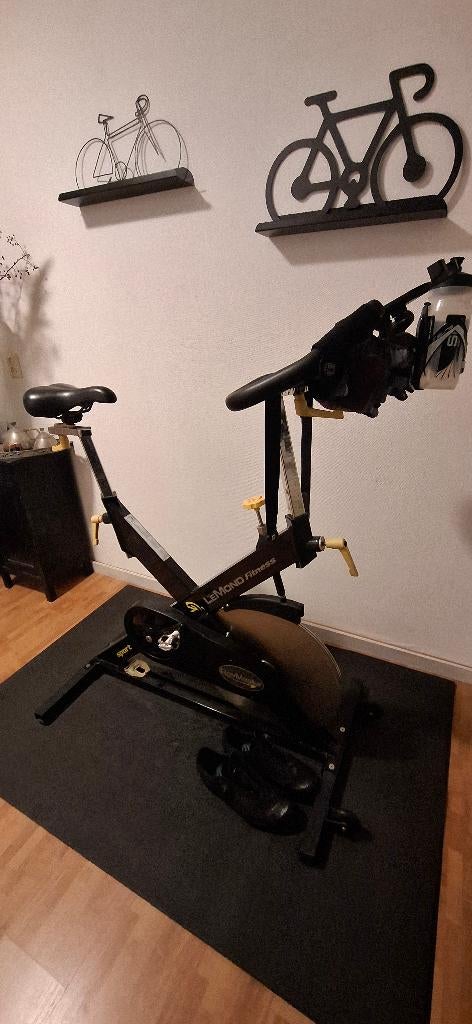 Spinning fiets                (merk Greg Lemond), Sport en Fitness, Ophalen, Gebruikt, Spinningfiets, Rug