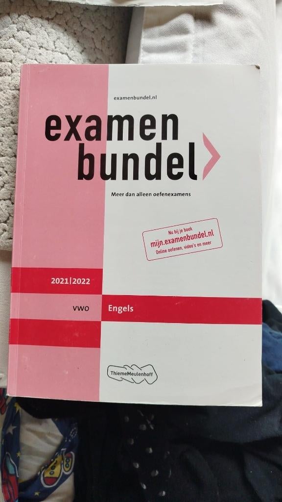Examenbundel, Boeken, Ophalen of Verzenden, Gelezen, HAVO, Engels