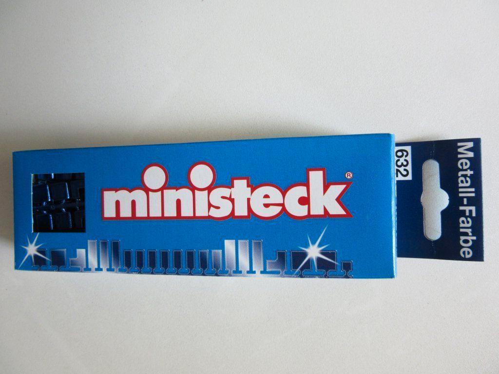 632D, METALLIC blauw ministeck, 1 doosje 36 gram, Nieuw, Ophalen of Verzenden, Losse ministeck of Strip, Feuchtmann GmbH