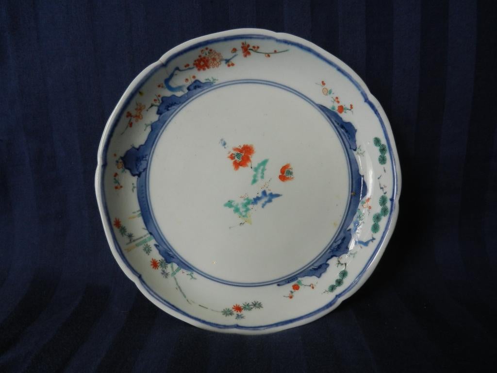Zeldzaam Kakiemon schaaltje Japan ca. 1690-1710 d. 20,6 cm., Antiek en Kunst, Ophalen of Verzenden