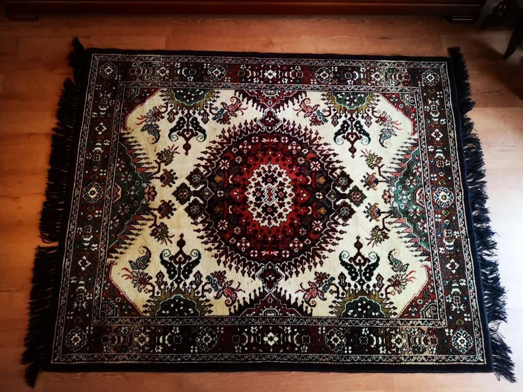 Vintage kleed, Ophalen