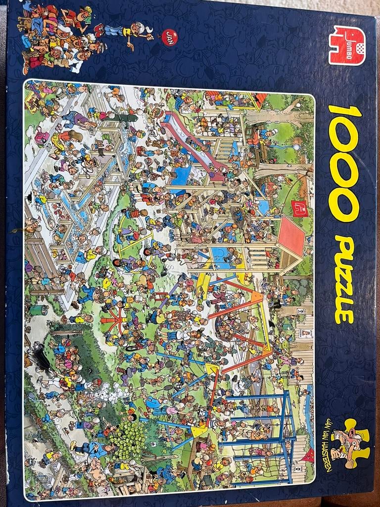 Jan van Haasteren de Speeltuin, Ophalen of Verzenden, 500 t/m 1500 stukjes, Zo goed als nieuw