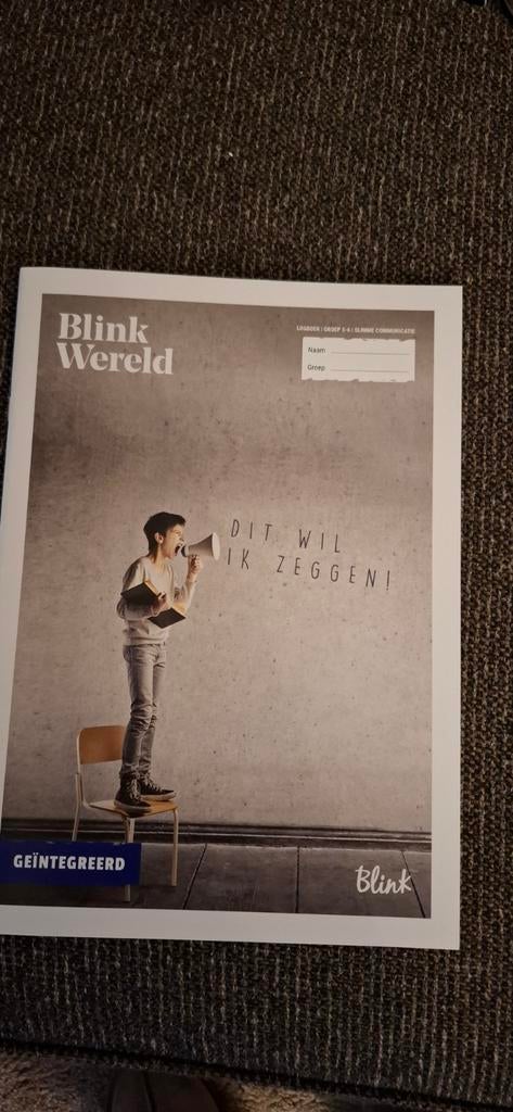 Blink Wereld groep 5-6, Boeken, Schoolboeken, Ophalen of Verzenden, Nieuw, Overige niveaus, Nederlands