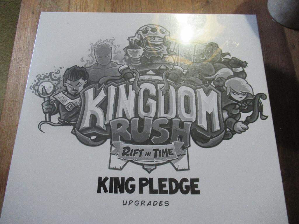 Kingdom Rush RIFT IN TIME - King Pledge upgrades, Hobby en Vrije tijd, Gezelschapsspellen | Bordspellen, Ophalen of Verzenden
