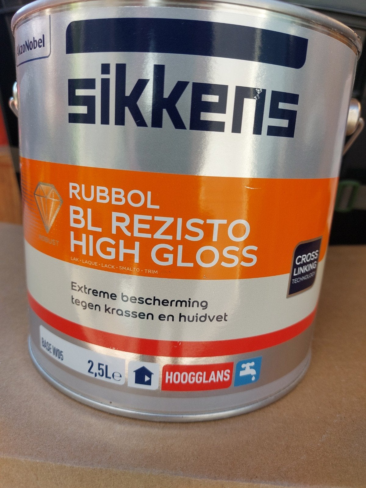 Sikkens watergedragen verf voor binnen., Ophalen of Verzenden, Nieuw, Beige