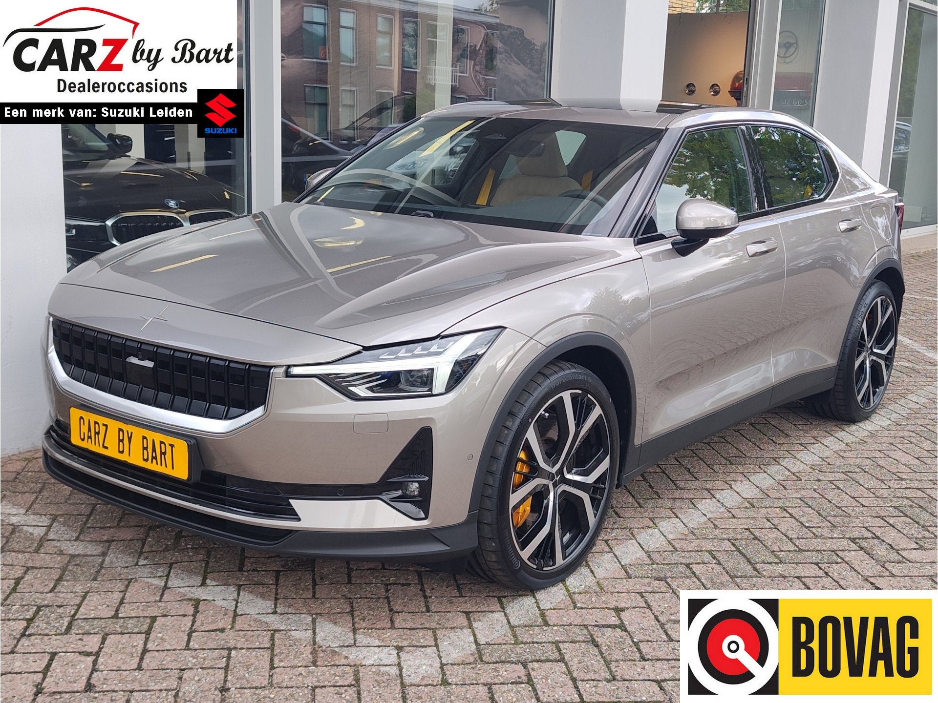 Polestar 2 LONG RANGE DUAL MOTOR LAUNCH 78KWH PERFORMANCE |, Auto's, Polestar, Automaat, Parkeercamera, Gebruikt, Beige
