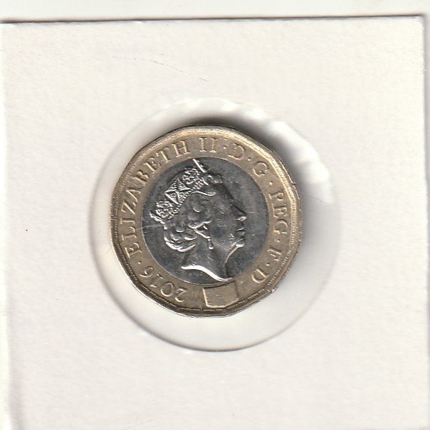 engeland munten 1 pound 2016, Ophalen of Verzenden, Overige landen, Losse munt