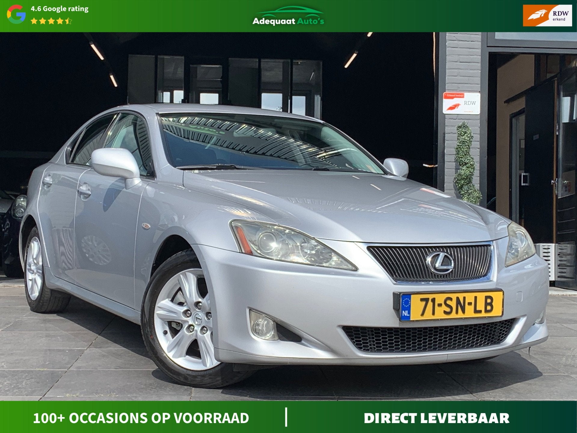 Lexus IS 250 Business|1e eig|NAP|Dealer OH|PDC|Airco|Cruise, Auto's, Lexus, 2500 cc, Dealer onderhouden, Gebruikt, Parkeersensor