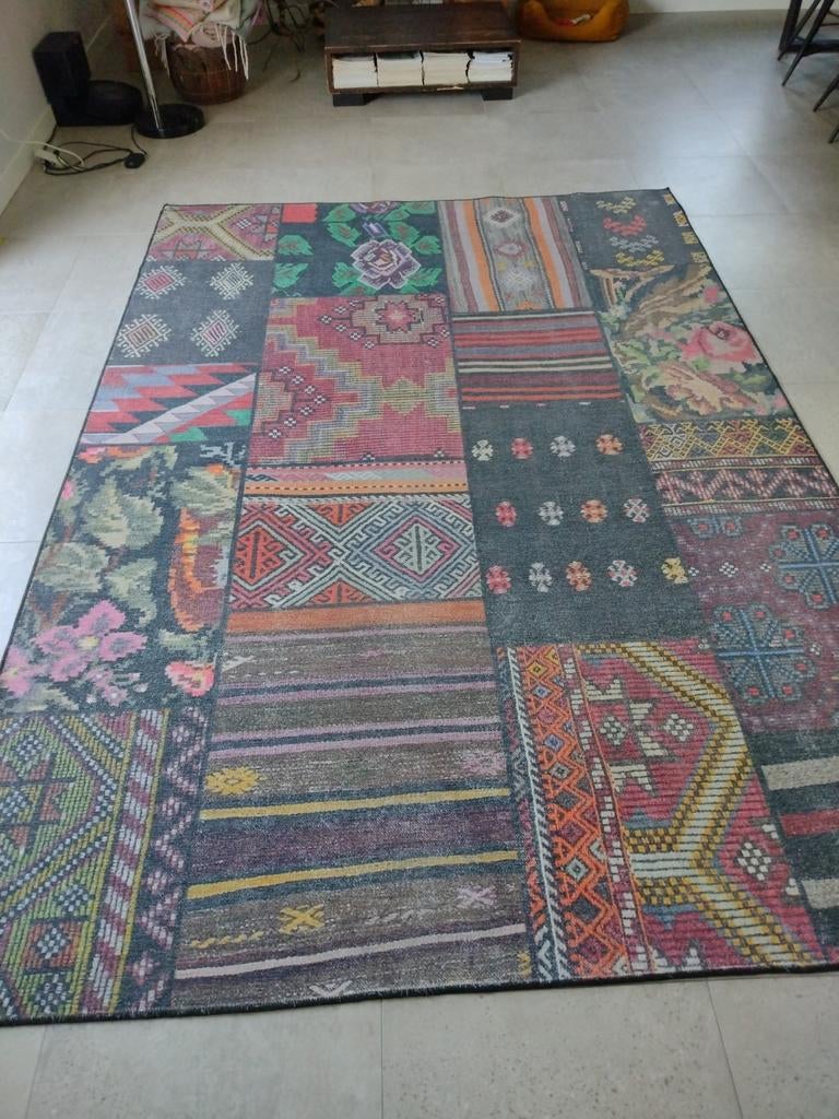 Volero Patchwork Vloerkleed 230 x 330 cm, Huis en Inrichting, Stoffering | Tapijten en Kleden, Gebruikt, 200 cm of meer, 200 cm of meer