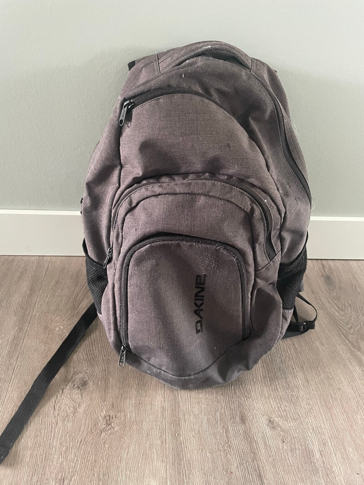 Dakine schooltas/rugzak met 4 vakken - Grijs, Rugtas, 40 tot 50 cm, Ophalen of Verzenden, Grijs