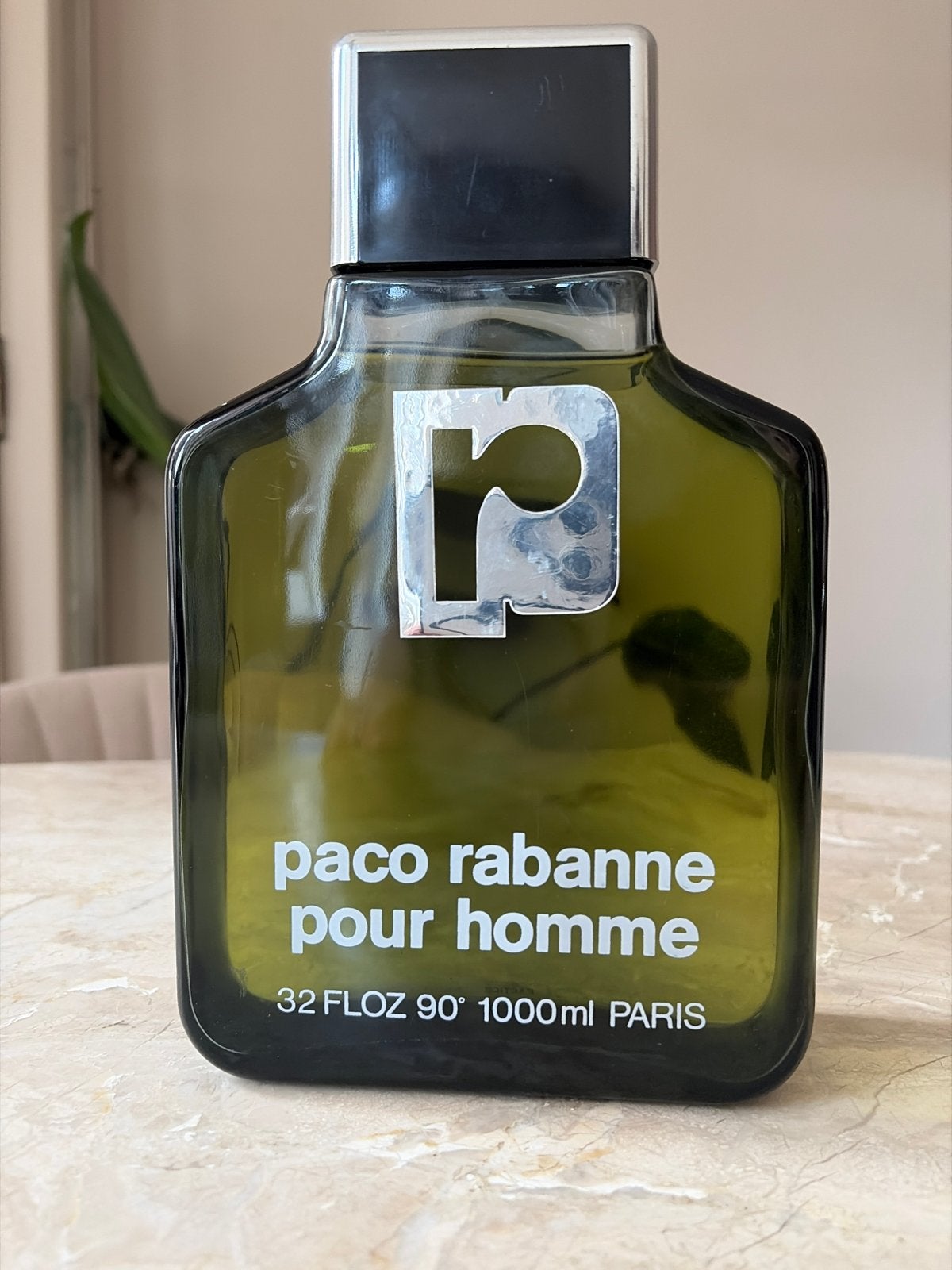 Paco Rabanne Pour Homme Factice 1000ml (32 FL OZ) Displayfle, Ophalen of Verzenden, Gebruikt