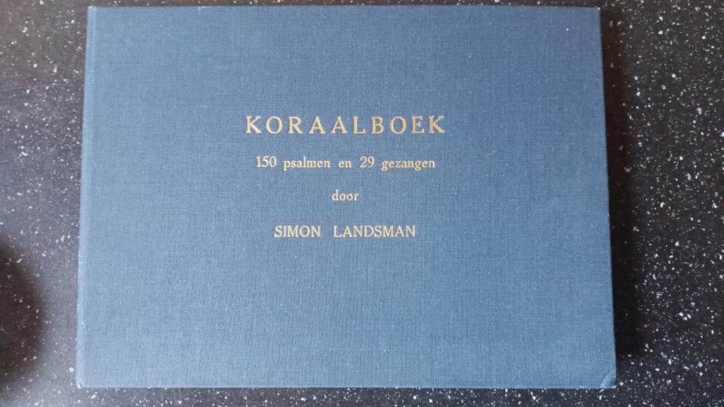 Koraalboek Simon Landsman, Boeken, Ophalen of Verzenden, Zo goed als nieuw, Artiest