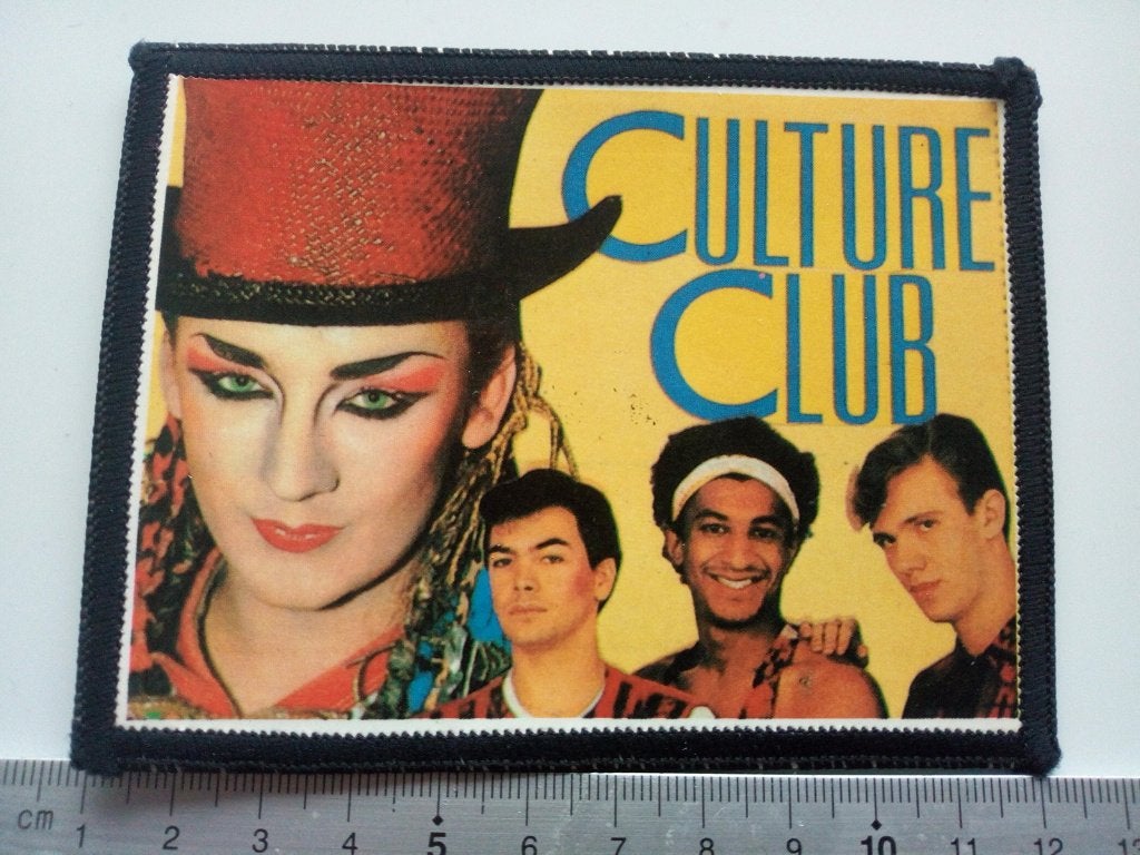 Culture Club €2 aanbieding 80's patch c158 boy george, Verzenden, Nieuw, Kleding