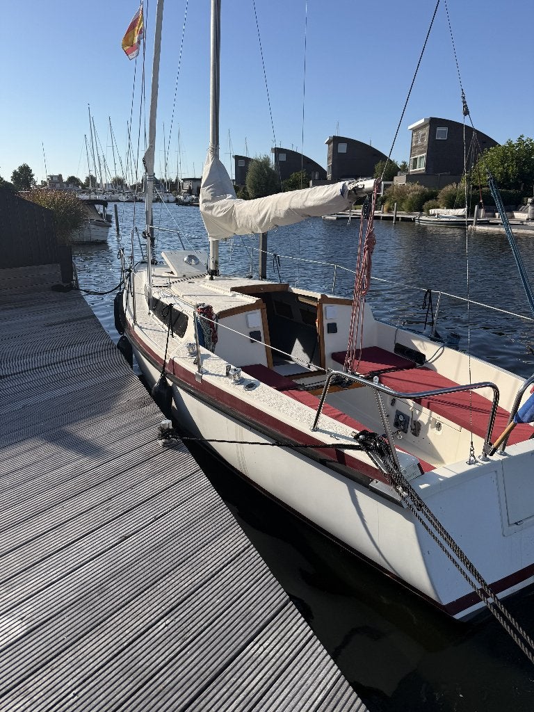 Nordwest 24 zeilboot | Volvo Penta | veel vernieuwd, Watersport en Boten, Motorboten en Motorjachten, Ophalen, Gebruikt, Diesel