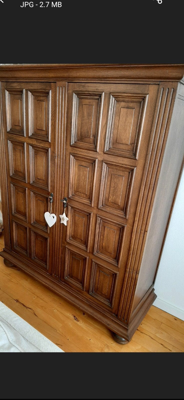Oud Hollandse kast met bolpoten in mooie staat,v.a.€75, Ophalen
