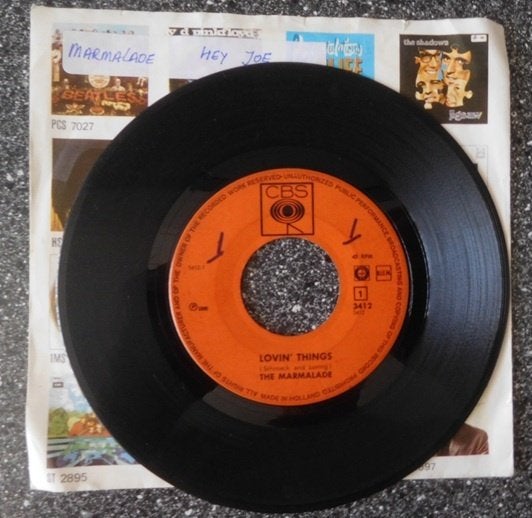 Marmalade - lovin' things & Hey Joe (NL 1969) (vanaf € 2,00), Cd's en Dvd's, Ophalen of Verzenden, Zo goed als nieuw, 7 inch, Pop