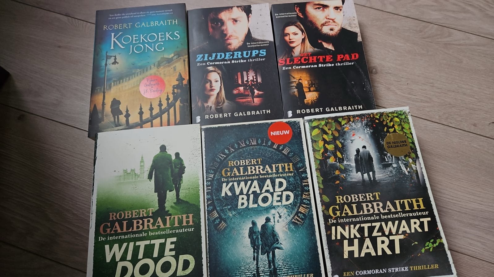6x Robert Galbraith boeken zo goed als nieuw, Ophalen of Verzenden, Zo goed als nieuw
