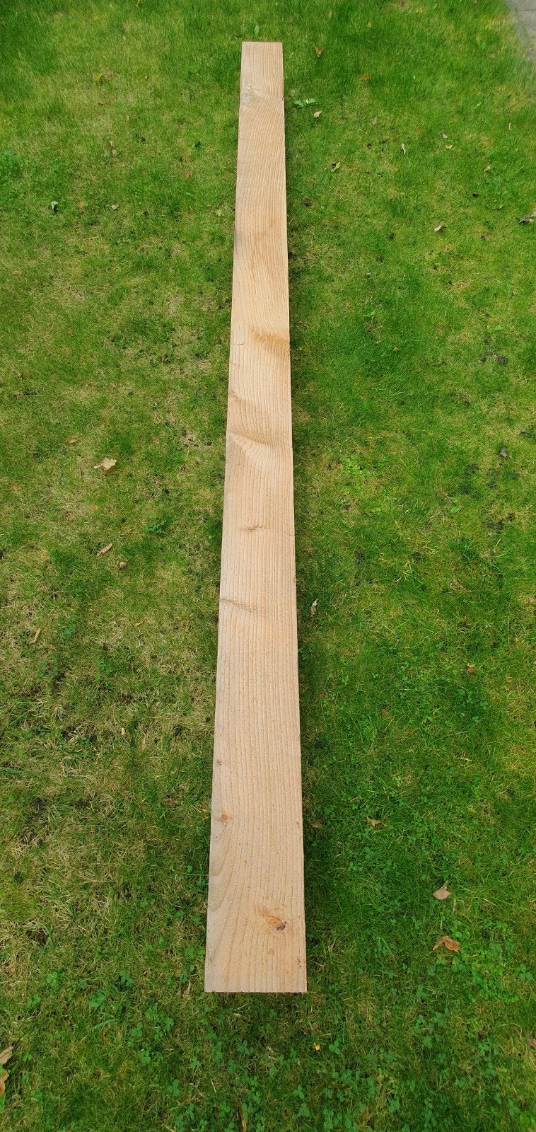 Douglas balk 15 x 15 cm Lengte 270 cm, Ophalen, Zo goed als nieuw, 250 cm of meer, Balken