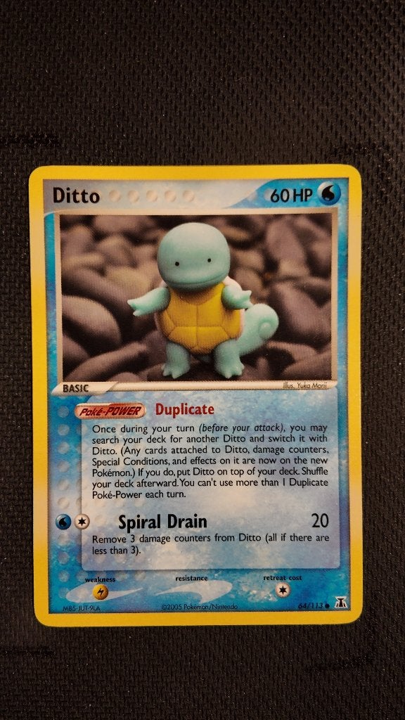 Ditto 3 64 Delta Species | Pokemon kaart, Ophalen, Zo goed als nieuw, Losse kaart