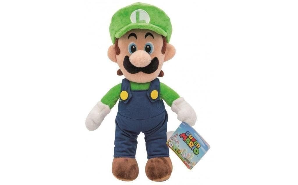 Super Mario pluche Knuffel - Luigi, Overige typen, Nieuw, Ophalen of Verzenden, Middelgroot (20 tot 80 cm)