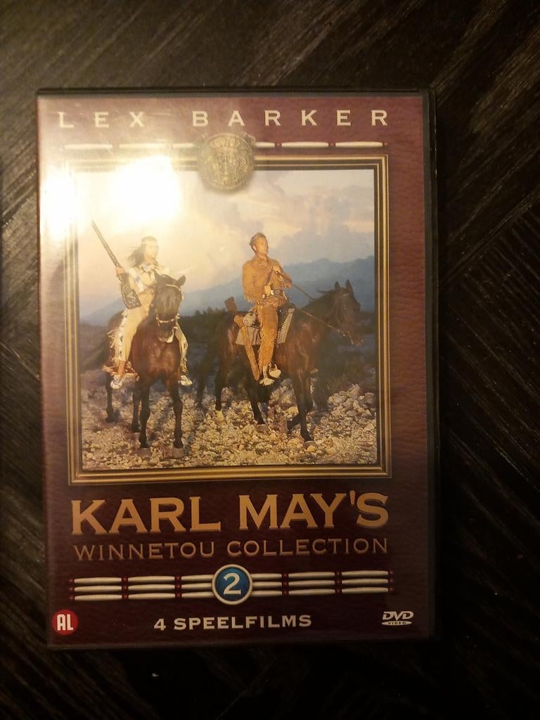 Karl May's Winnetou Collection 2 - 4 Speelfilms DVD, Vanaf 6 jaar, Ophalen of Verzenden, Gebruikt, Boxset