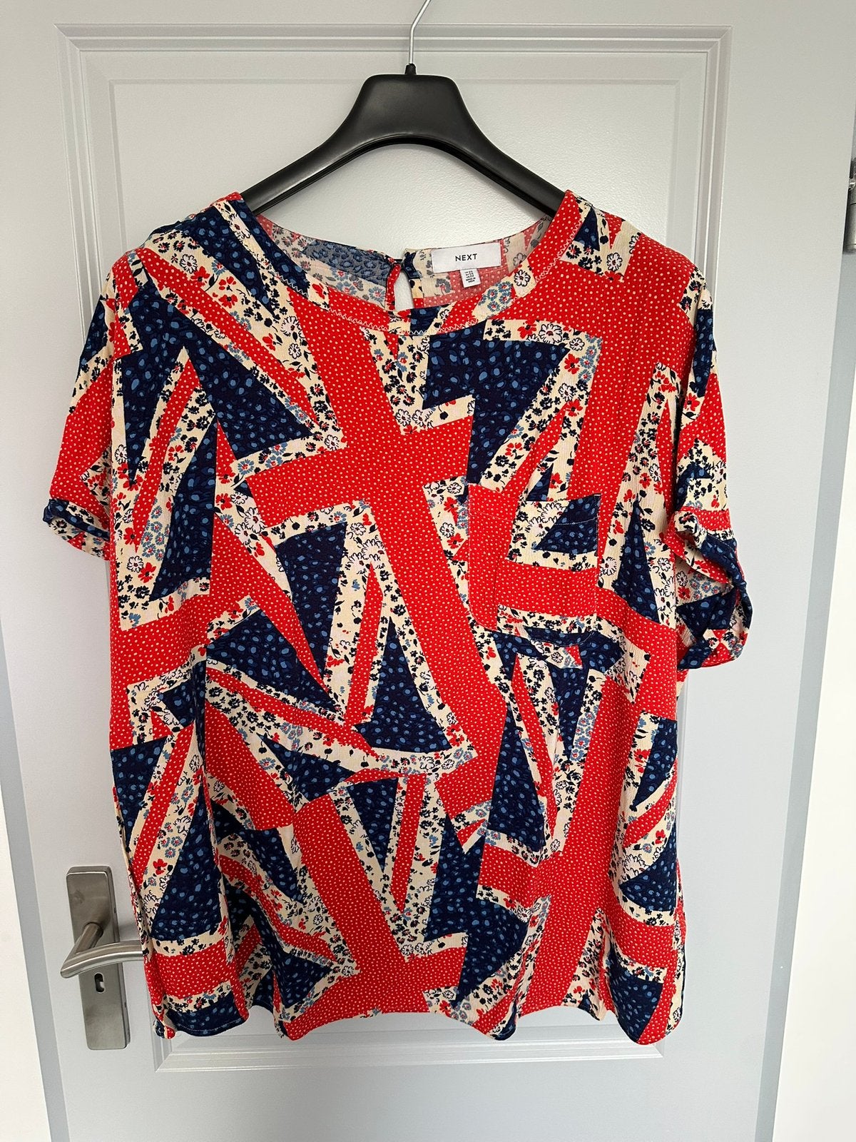 Rood gekleurd shirt NEXT mt. 55, Ophalen of Verzenden, Zo goed als nieuw, Rood, Shirt of Top