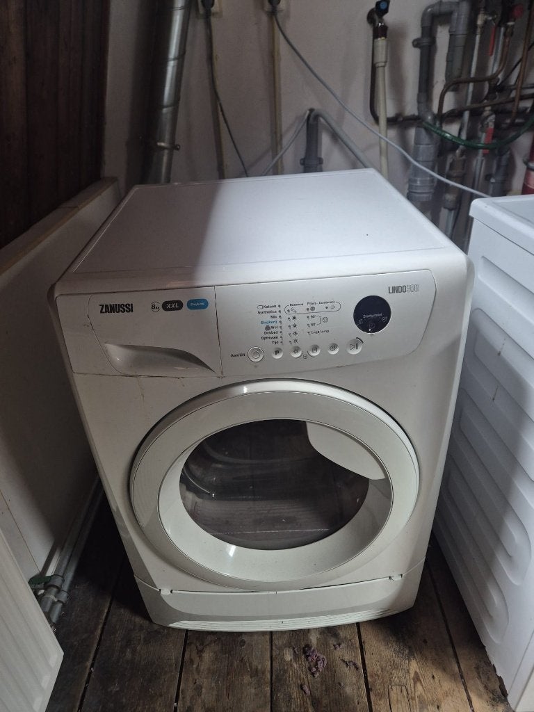 Droger Zanussi Lindo300 XXL, Witgoed en Apparatuur, Wasdrogers, Ophalen, Gebruikt, 8 tot 10 kg, Voorlader