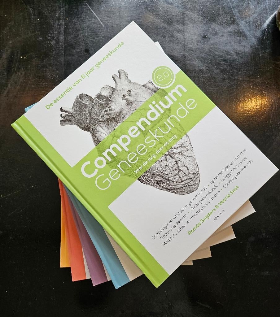 Compendium Geneeskunde 2.0 vijfdelige reeks, Ophalen of Verzenden, Beta, Zo goed als nieuw, WO