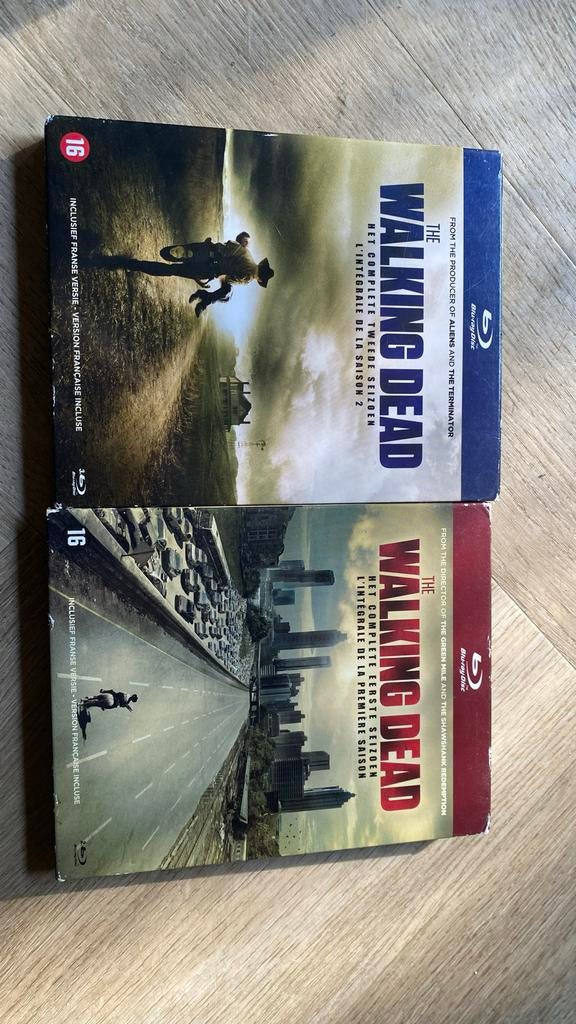 The Walking Dead Seizoen 1 & 2 Blu-ray Boxset, Ophalen of Verzenden, Gebruikt, Horror, Boxset
