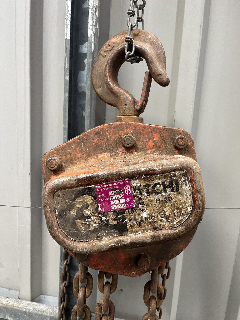 Yale 3 ton handkettingtakel - zwaar, Doe-het-zelf en Verbouw, Ophalen, Gebruikt, Handmatig